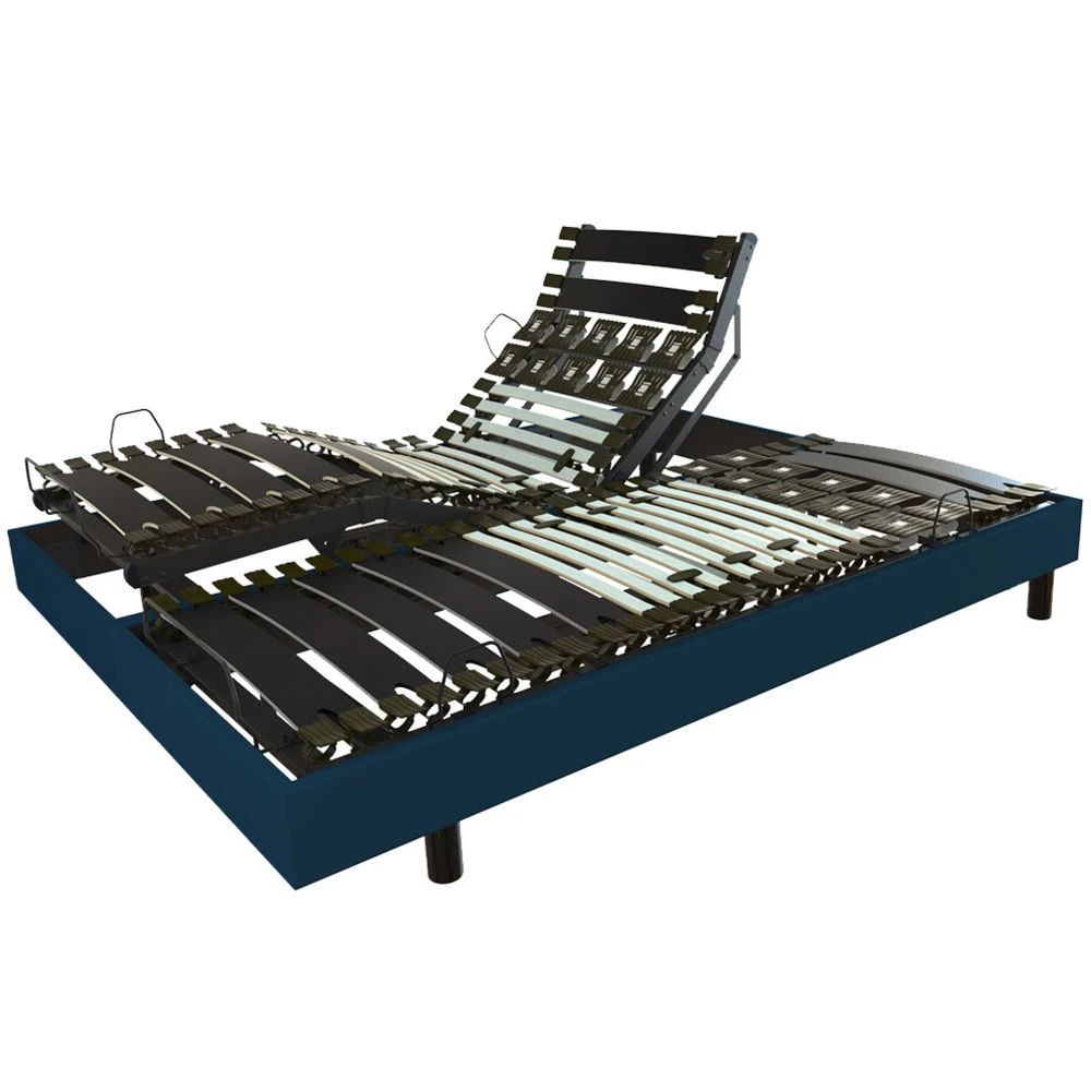 Promo Matelas Sommier électrique Alliance Finition Tissu 2x80x200 3 Promo Matelas Sommier électrique Alliance Finition Tissu 2x80x200