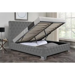 Fournier Decoration Royal Lit Coffre PU Gris 140x190 Cm 8 Fournier Decoration Royal Lit Coffre PU Gris 140x190 Cm -Talamo Magasin royal lit coffre pu gris 140x190 cm 10969422 28661278 1140x1140