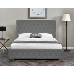 Fournier Decoration Royal Lit Coffre PU Gris 140x190 Cm 9 Fournier Decoration Royal Lit Coffre PU Gris 140x190 Cm -Talamo Magasin royal lit coffre pu gris 140x190 cm 10969422 28661280 1140x1140