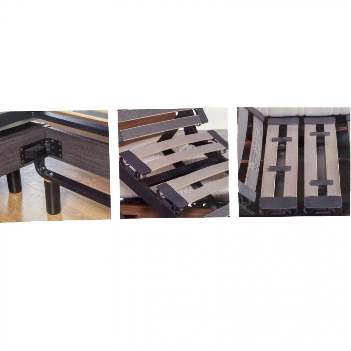 Sommier Electrique Essenzia ATRIA 90x190 Cendre 4 Sommier Electrique Essenzia ATRIA 90x190 Cendre – Image 2