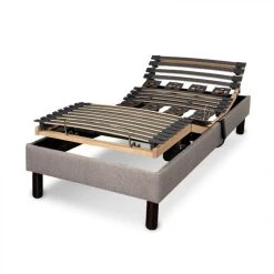 Sommier Electrique Essenzia Zen EMOTION GRIS 90x200 -Talamo Magasin sommier electrique essenzia zen emotion gris 90x200 11293574 29513244 1140x1140