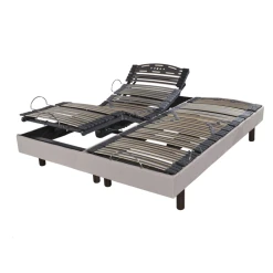 Divers Marques Sommiers 2x80x200 Electrique Relevable Relax Confort