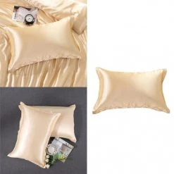 Marque Generique Taie D'oreiller En Soie Mulberrry 2pc King - Taille 19x29inch - Taie D... -Talamo Magasin taie doreiller en soie mulberrry 2pc king taille 19x29inch taie doreiller beige 8694495 22336455 1140x1140