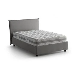 Autrement Talamo Italia Lit Anna Simple Et Demi Avec Conteneur, Made In Italy, E... -Talamo Magasin talamo italia lit anna simple et demi avec conteneur made in italy en tissu amovible 120x190 cm avec ouverture frontale gris avec matelas inclus 10592042 27533780 1140x1140
