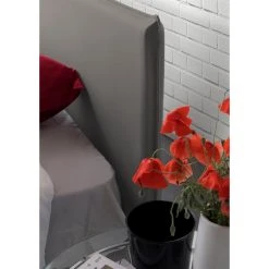 Autrement Talamo Italia Lit Anna Simple Et Demi Avec Conteneur, Made In Italy, E... -Talamo Magasin talamo italia lit anna simple et demi avec conteneur made in italy en tissu amovible 120x190 cm avec ouverture frontale gris avec matelas inclus 10592042 27533784 1140x1140