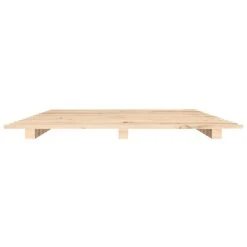 VidaXL Cadre De Lit 140x200 Cm Bois De Pin Massif -Talamo Magasin vidaxl cadre de lit 140x200 cm bois de pin massif 14096094 39209648 1140x1140