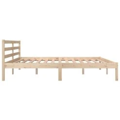 VidaXL Cadre De Lit Bois De Pin Massif 180x200 Cm Super King -Talamo Magasin vidaxl cadre de lit bois de pin massif 180x200 cm super king 12568562 33640674 1140x1140