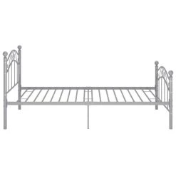 VidaXL Cadre De Lit Gris Métal 100x200 Cm 10 VidaXL Cadre De Lit Gris Métal 100x200 Cm -Talamo Magasin vidaxl cadre de lit gris metal 100x200 cm 12568202 33638906 1140x1140