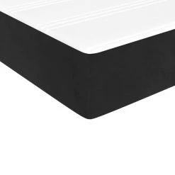 VidaXL Matelas De Lit à Ressorts Ensachés Noir 90x200x20 Cm Velours -Talamo Magasin vidaxl matelas de lit a ressorts ensaches noir 90x200x20 cm velours 13504002 36986638 1140x1140