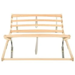 VidaXL Sommier à Lattes 13 Lattes Tête Et Pied Réglables 100x200 Cm -Talamo Magasin vidaxl sommier a lattes 13 lattes tete et pied reglables 100x200 cm 11629706 30586994 1140x1140