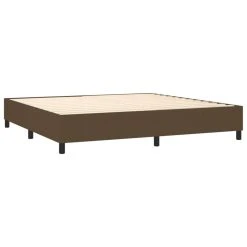 VidaXL Sommier Tapissier Matelas Et LED Marron Foncé 200x200 Cm Tissu 10 VidaXL Sommier Tapissier Matelas Et LED Marron Foncé 200x200 Cm Tissu -Talamo Magasin vidaxl sommier tapissier matelas et led marron fonce 200x200 cm tissu 13887032 38485806 1140x1140