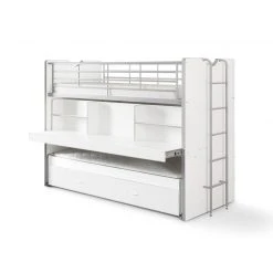 Vipack BONNY Lits Superposés 2 Couchages Compact 80 Blanc -Talamo Magasin vipack lits superposs bonny 2 couchages compact 80 blanc 5032640 23347837 1140x1140